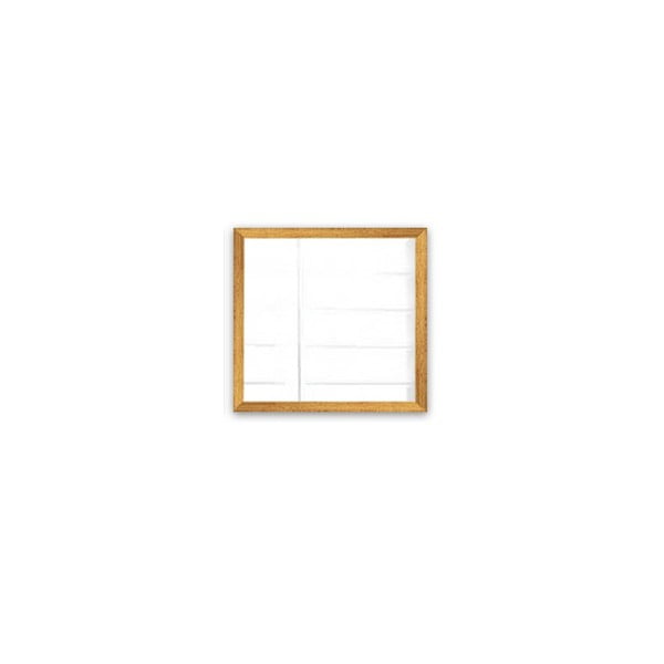 Set od 3 zidna ogledala s okvirom u zlatnoj boji oyo koncept Setayn, 24 x 24 cm
