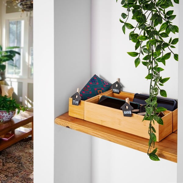 Kutija od bambusa Compactor, 22.5 x 7.5 x 6.35 cm-image-2