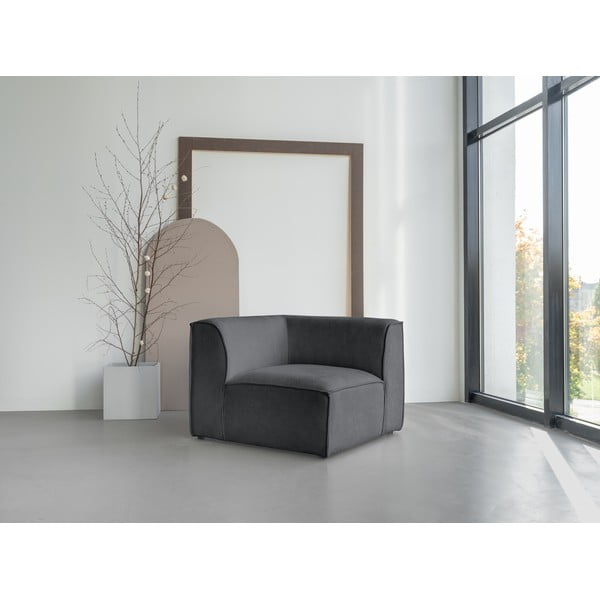 Siva modularna sjedeća garnitura (promjenjiva) Flex Felix – Miuform-image-1