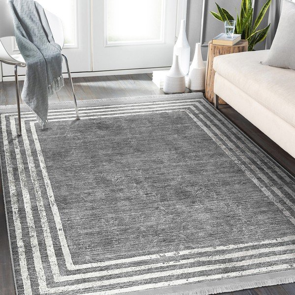 Sivi tepih 80x150 cm - Mila Home-image-1