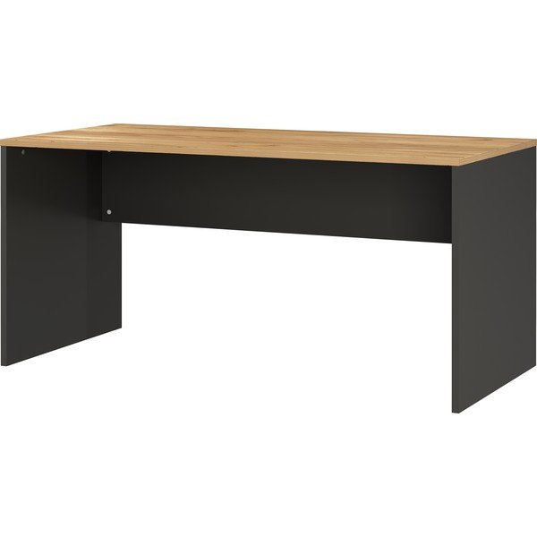 Radni stol u dekoru hrasta 158x79 cm Ancona - Germania-image-1