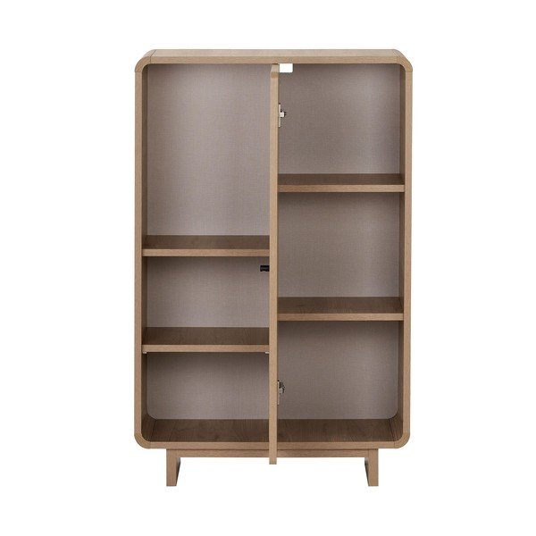 Ormarić u dekoru hrasta u svijetloj prirodnoj boji 70x110x34 cm Torina – Nordure-image-3