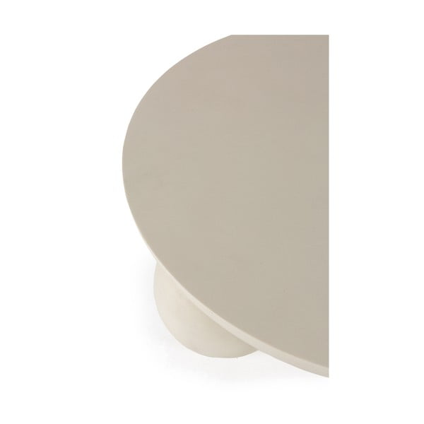 Bež okrugao stolić za kavu od masivnog manga ø 90 cm Ailen – MOME-image-3