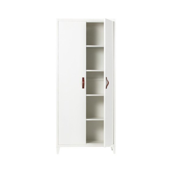 Bijeli ormar WOOOD Brock, širine 84 cm-image-1