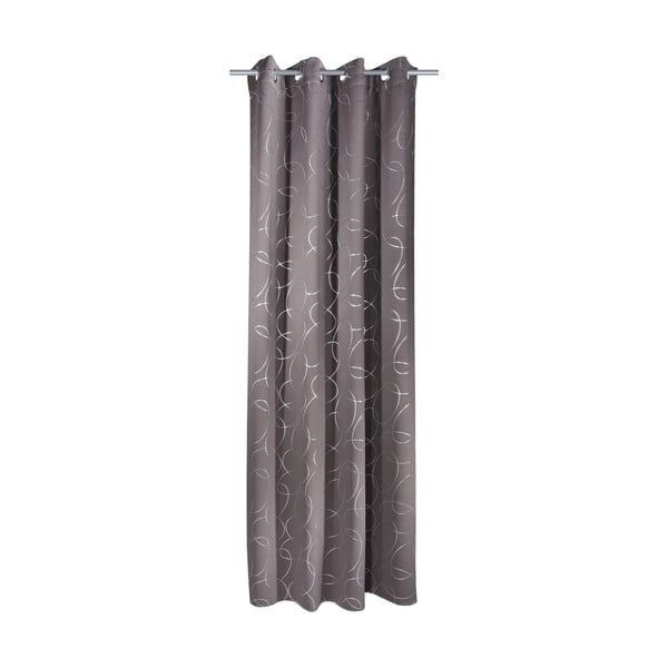 Tamno siva zavjesa 135x245 cm Circles – Sehlbach
