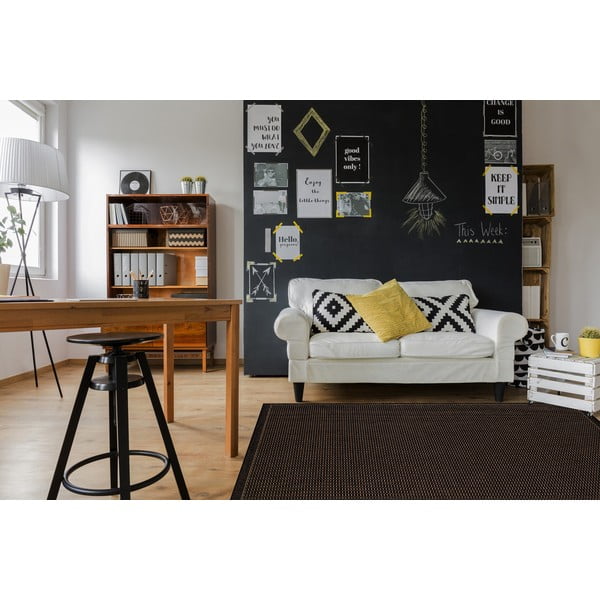 Crni vanjski tepih Floorita Tatami, 180 x 280 cm-image-2