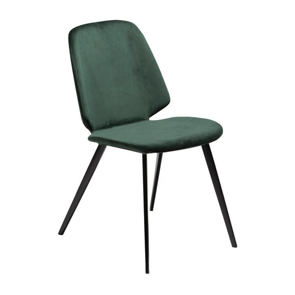 Tamnozelena stolica za blagovanje DAN – FORM Denmark Swing Velvet