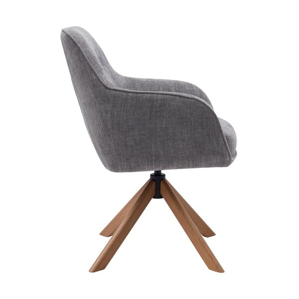 Sive podstavljene blagovaonske stolice u setu 2 kom Avola – Unique Furniture-image-1