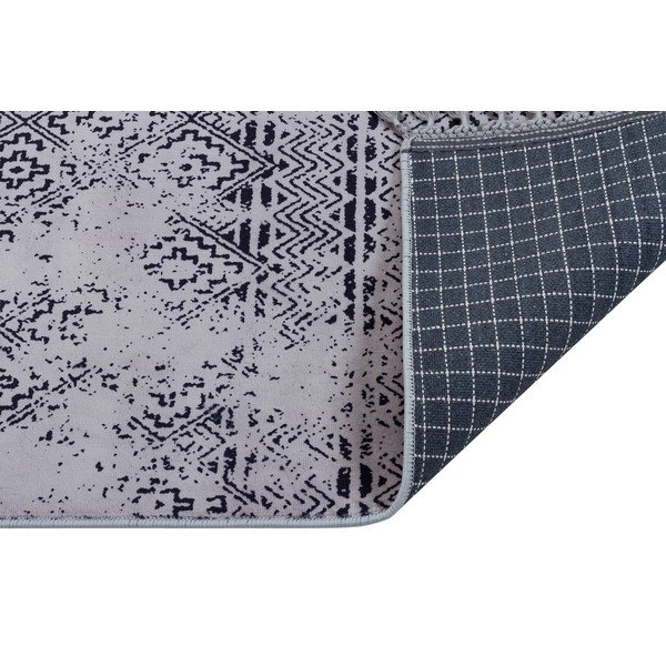 Sivi perivi tepih 180x120 cm - Vitaus-image-2