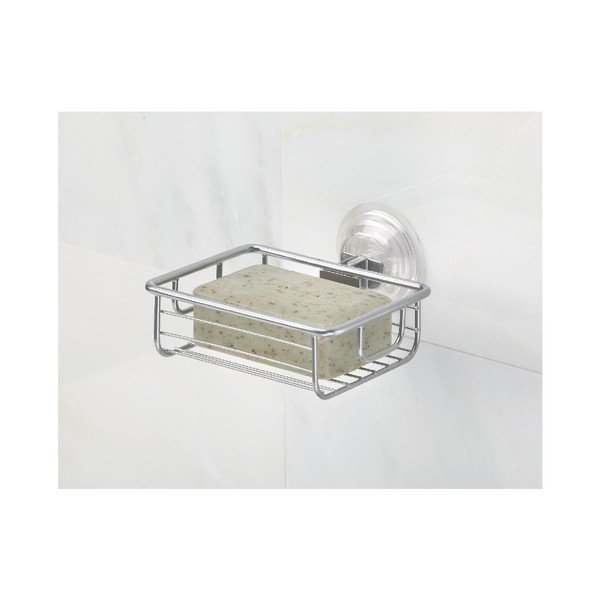 Držač sapuna s vakuumskim zakačkama iDesign Suction Classico-image-1