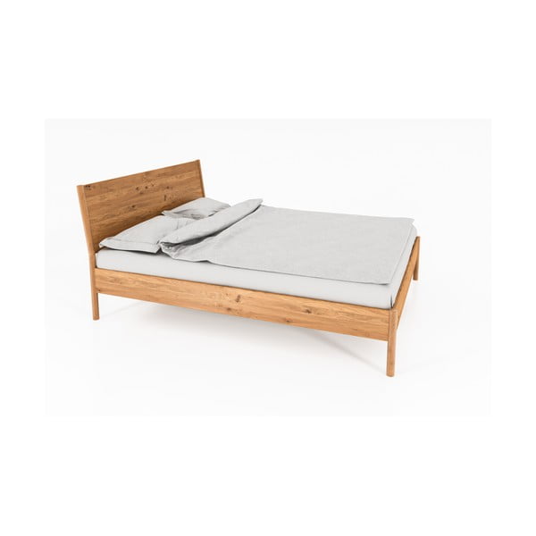 Bračni krevet od hrastovog drveta 180x200 cm Pola - The Beds