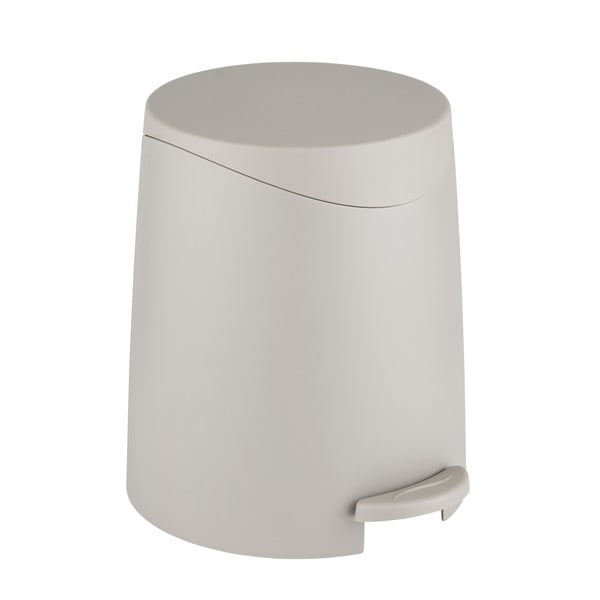 Smeđe-siva plastična kanta za smeće s pedalom 3 l Portes – Allstar