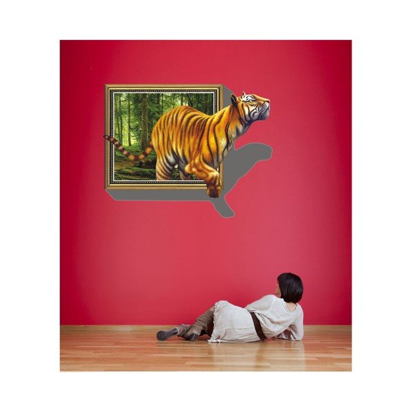 3D naljepnica Ambiance Tiger-image-2