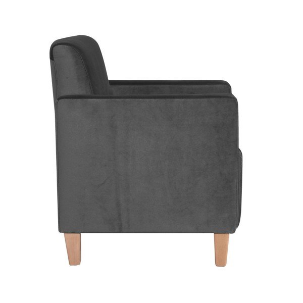 Antracit fotelja Max Winzer Milla Velvet-image-2