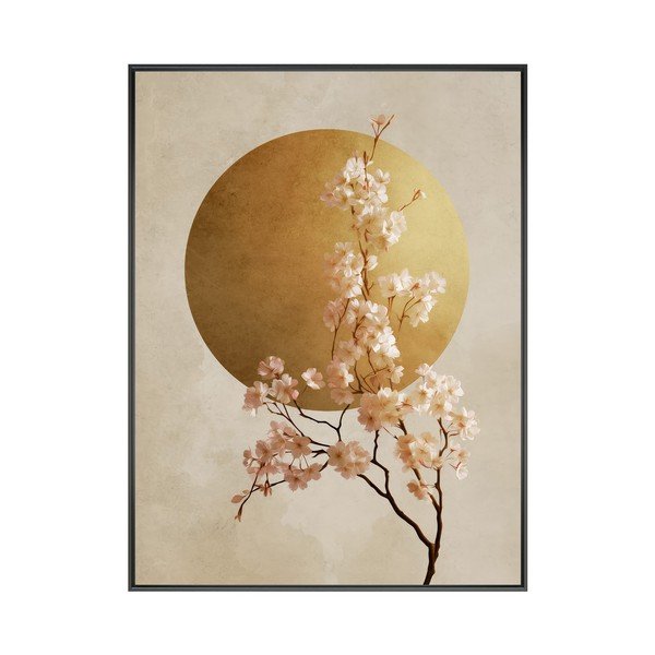 Tiskana slika s okvirom 60x80 cm Cherry Blossoms – Styler