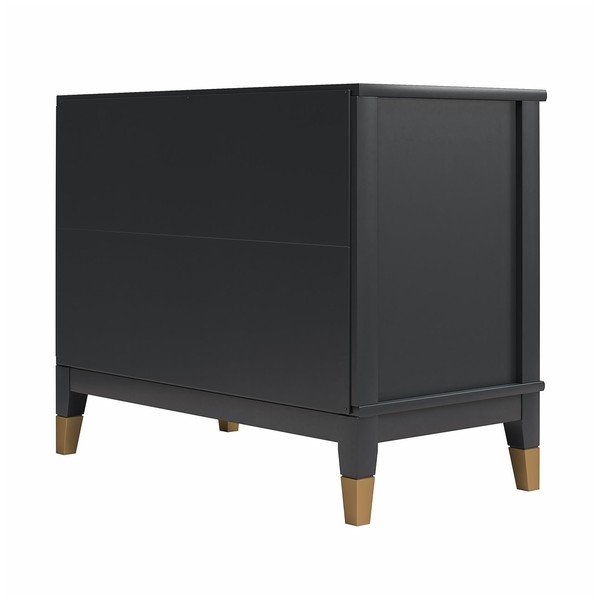 Crni noćni ormarić Westerleigh – CosmoLiving by Cosmopolitan-image-3