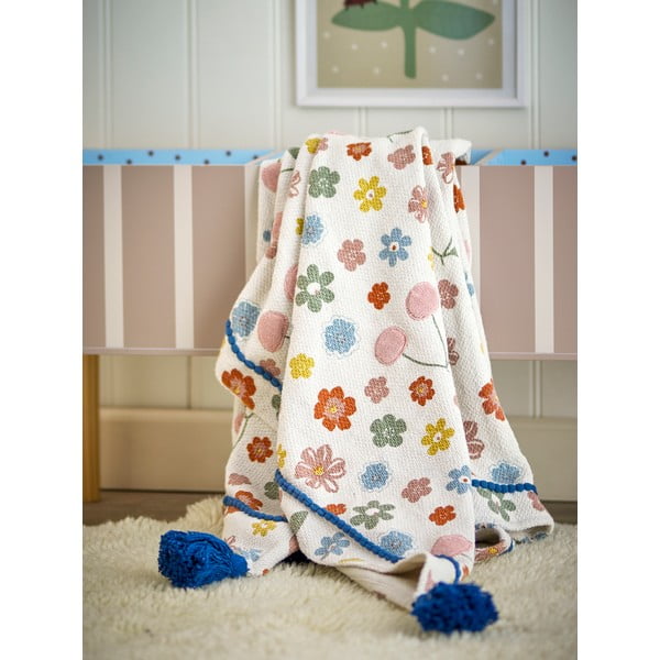 Deka za bebe od recikliranog pamuka 130x160 cm Cherry – Bloomingville Mini-image-1