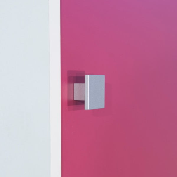 Ružičasti kupaonski ormarić iznad TemaHome Wave perilice rublja širine 60 cm-image-1