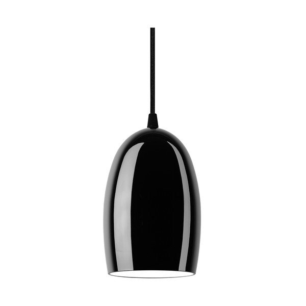 Crna viseća svjetiljka Sotto Luce Ume S Glossy, ⌀ 14 cm-image-4