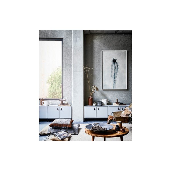 Siva modularna škrinja za pohranu od masivnog bora 81x41 cm Vt – vtwonen-image-1