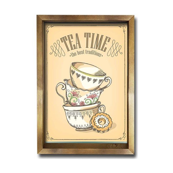 Slika 35x50 cm Tea Time - Wallity