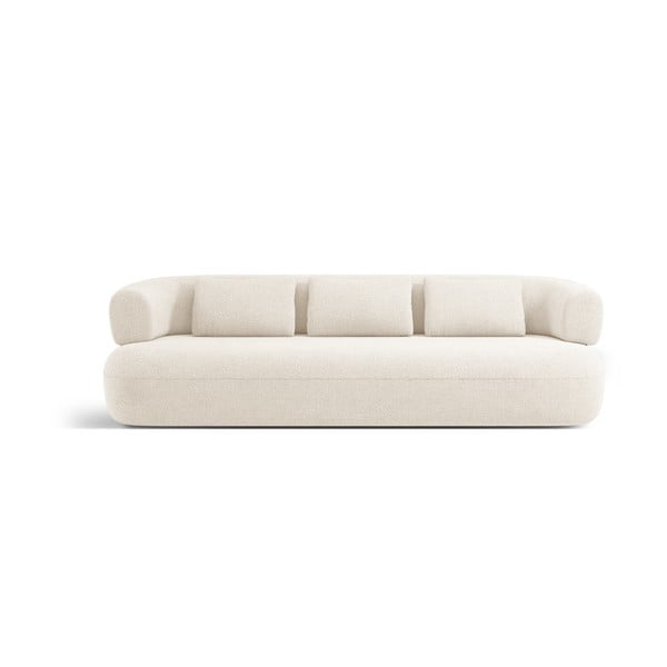 Bež sofa od bouclé tkanine 226 cm Jenny – Micadoni Home