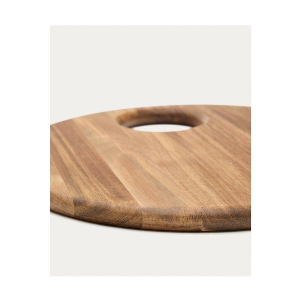 Drvena daska za rezanje za serviranje ø 36 cm Klot – Kave Home-image-3