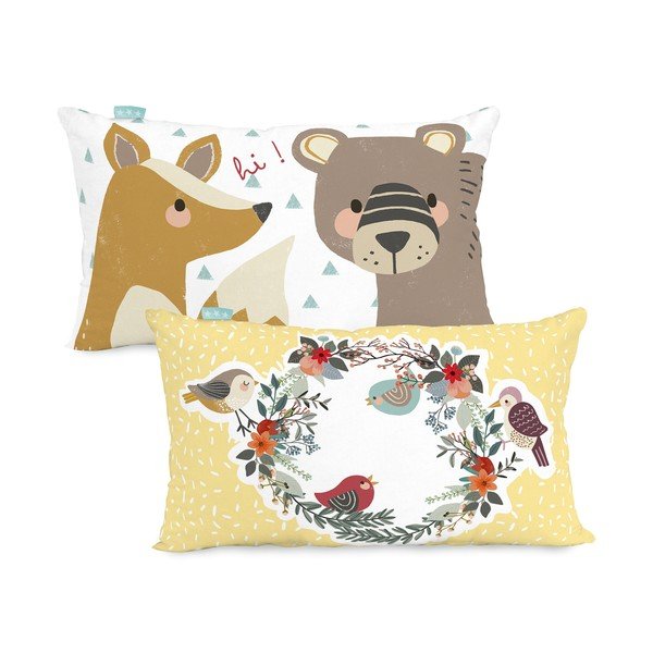 Dvostrana pamučna jastučnica Moshi Moshi Harvestwood, 50 x 30 cm-image-2