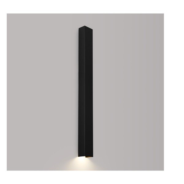 Crna metalna zidna lampa FREYA – Thoro-image-2
