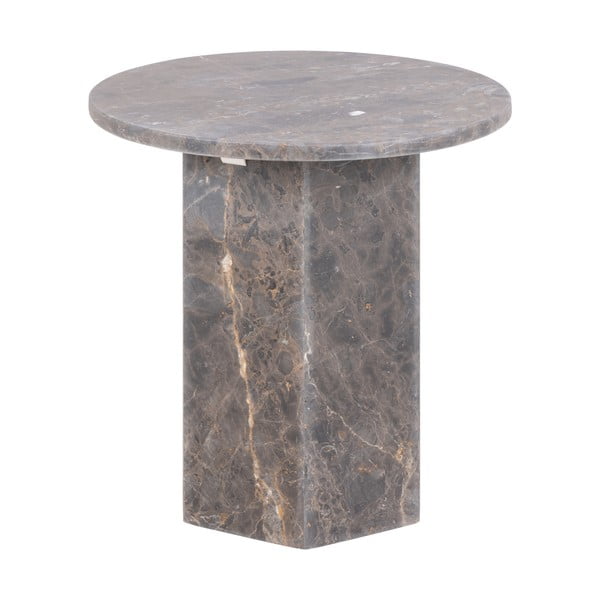 Mramorni okrugli pomoćni stol ø 50 cm Naxos – Actona