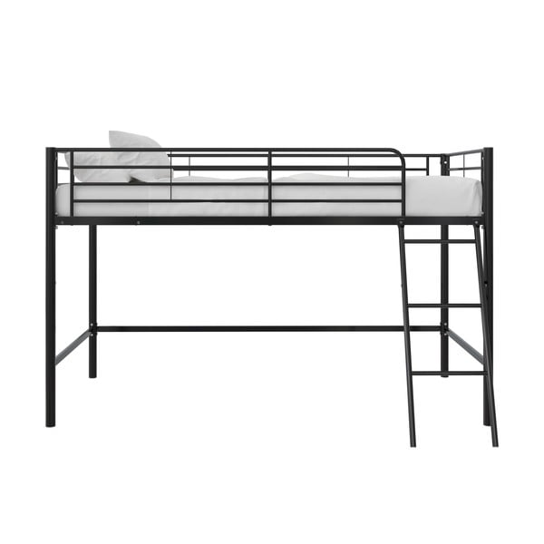 Crni podignuti dječji krevet 90x200 cm Jodie – Støraa-image-3