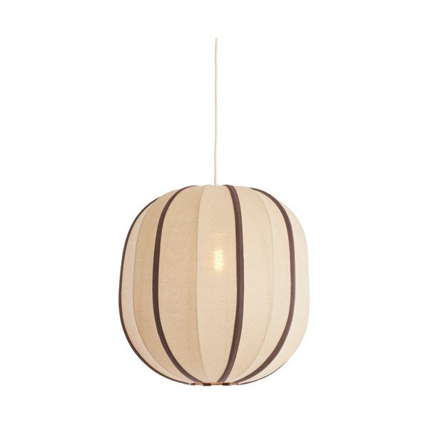 Krem viseća svjetiljka s tekstilnim sjenilom Esmiria – Light & Living-image-2