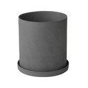 Tamno siva porculanska posuda za cvijeće Blomus Nona