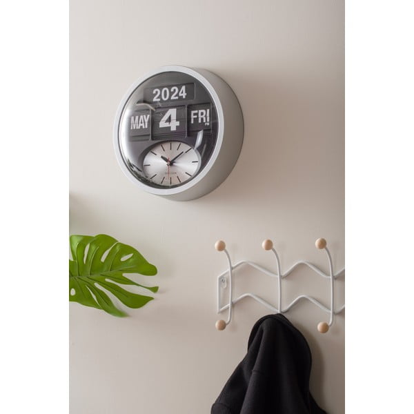 Žuta  metalna zidna vješalica 61 cm Zig Zag – PT LIVING-image-1