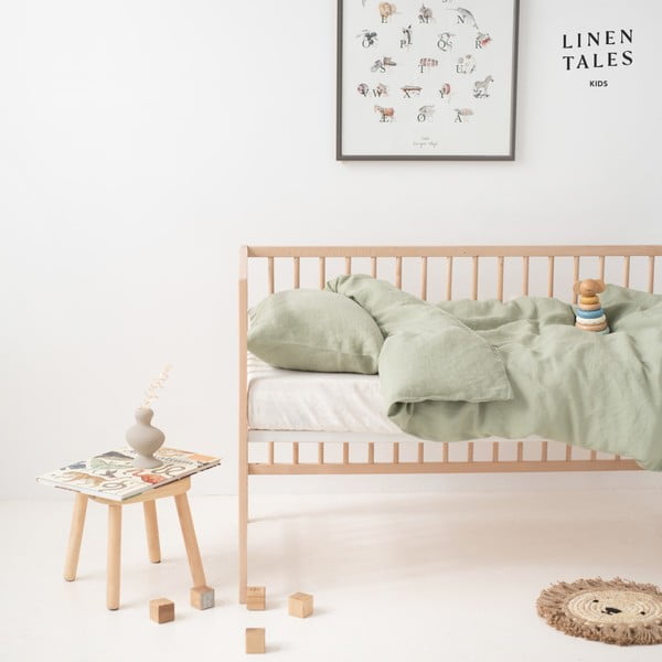 Lanena dječja posteljina za krevet 140x200 cm - Linen Tales-image-3