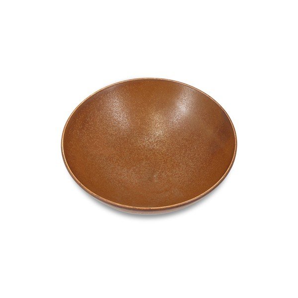Smeđa porculanska zdjela ø 21 cm Ovio – BonBistro-image-1