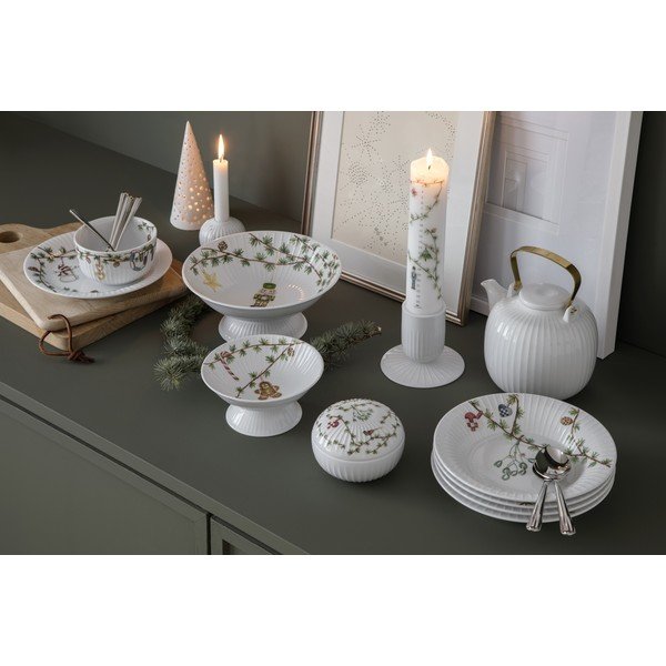 Bijela porculanska zdjela s božićnim motivom ø 16 cm Hammershøi Christmas – Kähler Design-image-4