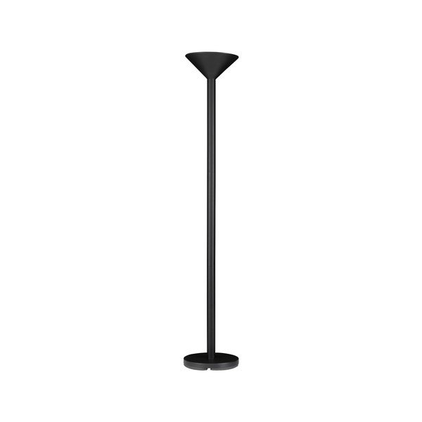 Mat crna metalna stojeća svjetiljka (visina 165 cm) Tazu – Nova Luce