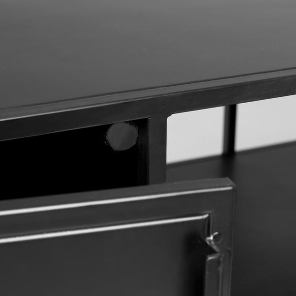 Crna TV komoda Kave Home Shantay-image-1