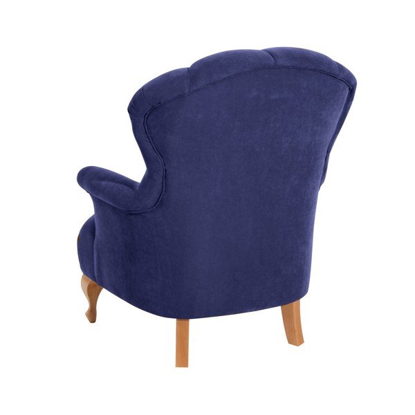 Plava fotelja Max Winzer Camilla Velor-image-1