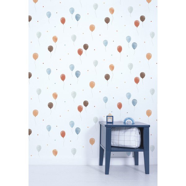 Dječja tapeta 10 m x 50 cm Flying Ballons – Lilipinso-image-1