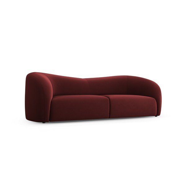 Bordo baršunasta sofa 237 cm Santi – Interieurs 86-image-2