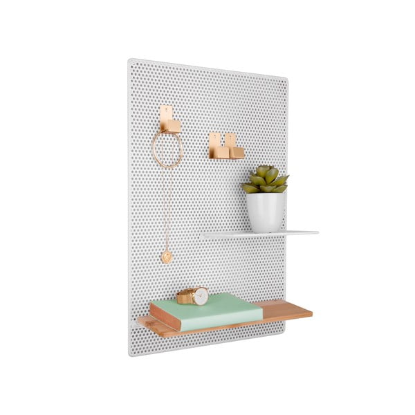 Bijeli metalni zid PT LIVING Perky, 34,5 x 52,5 cm-image-2