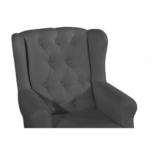 Antracit siva fotelja Max Winzer Lex-image-3