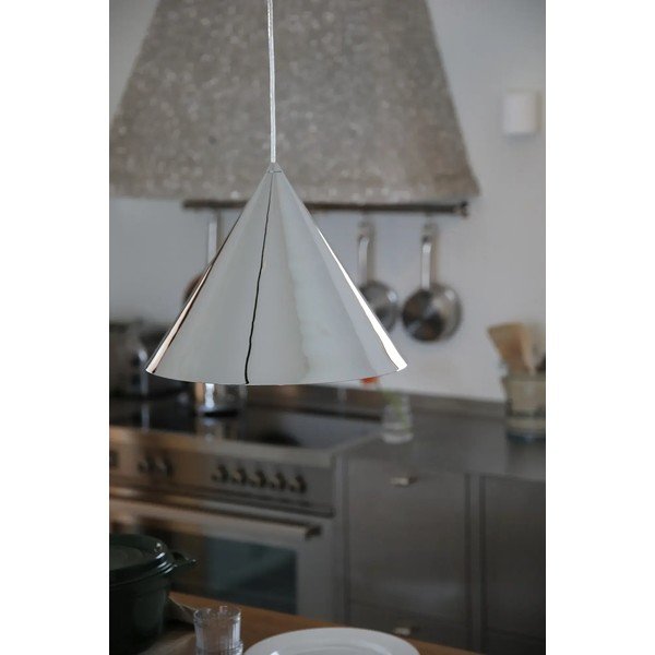 Metalna viseća svjetiljka u srebrnoj boji s metalnim sjenilom ø 37,5 cm Tip – Markslöjd-image-1