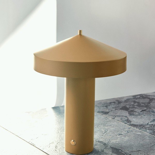 Oker žuta metalna stolna lampa (visina 41 cm) Hatto – OYOY Living Design-image-1