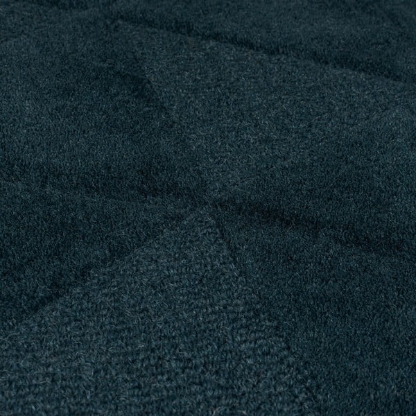 Plavozeleni ručno rađen vunen tepih 120x170 cm Shard Teal – Flair Rugs-image-3