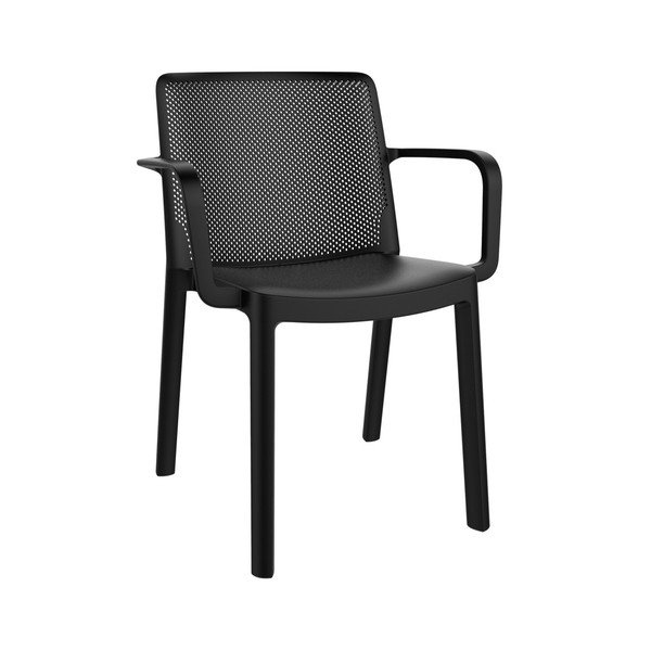 Set od 4 crne vrtne stolice Resol Fresh-image-1