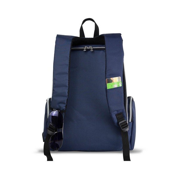 Tamnoplavi ruksak za majke s USB priključkom My Valice MOTHER STAR Baby Care Backpack-image-1