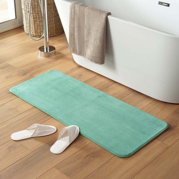 Tirkizna kupaonska prostirka 50x120 cm Vitamine – douceur d'intérieur-image-1